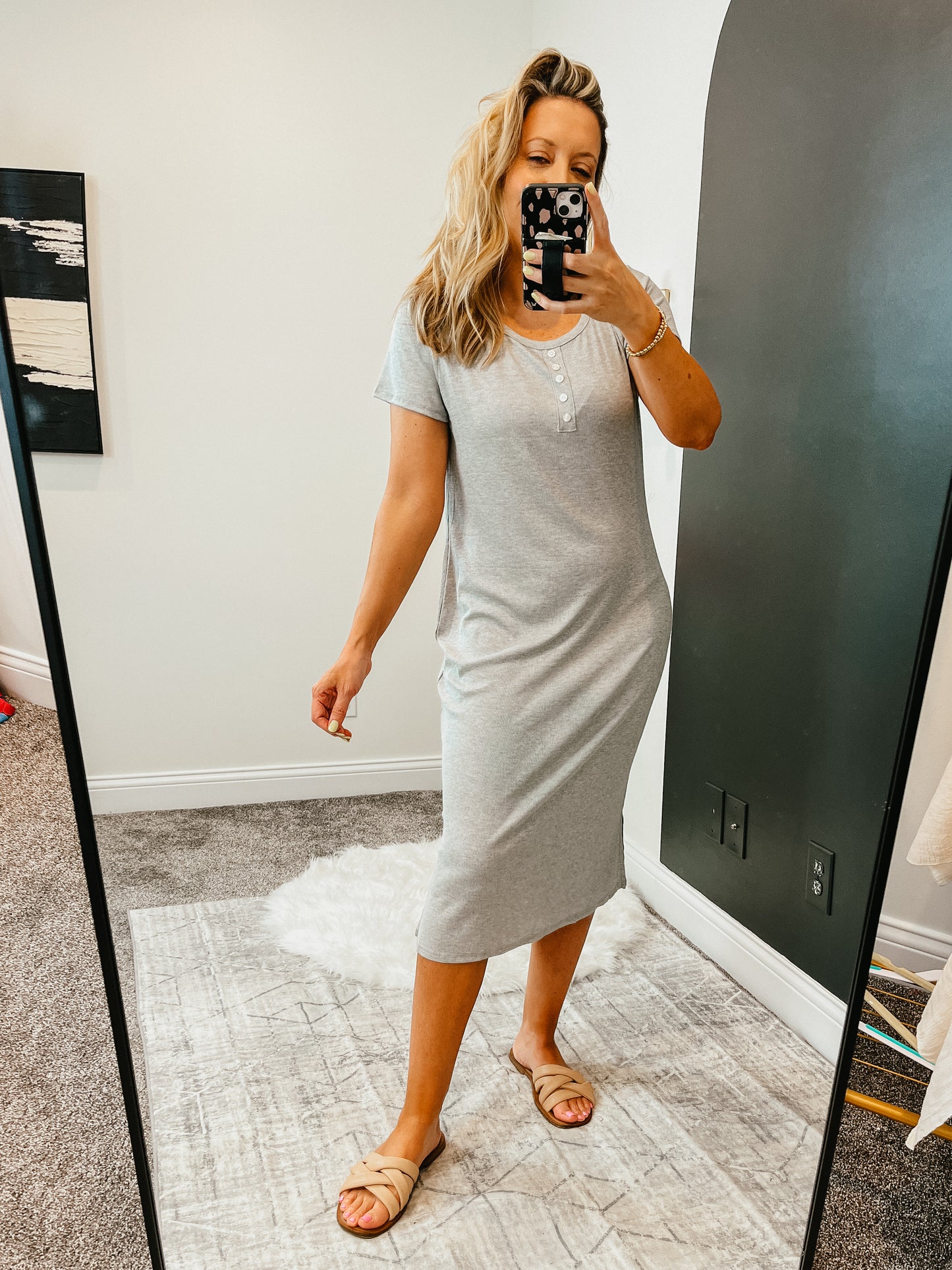 Cloud Henley Summer Dress