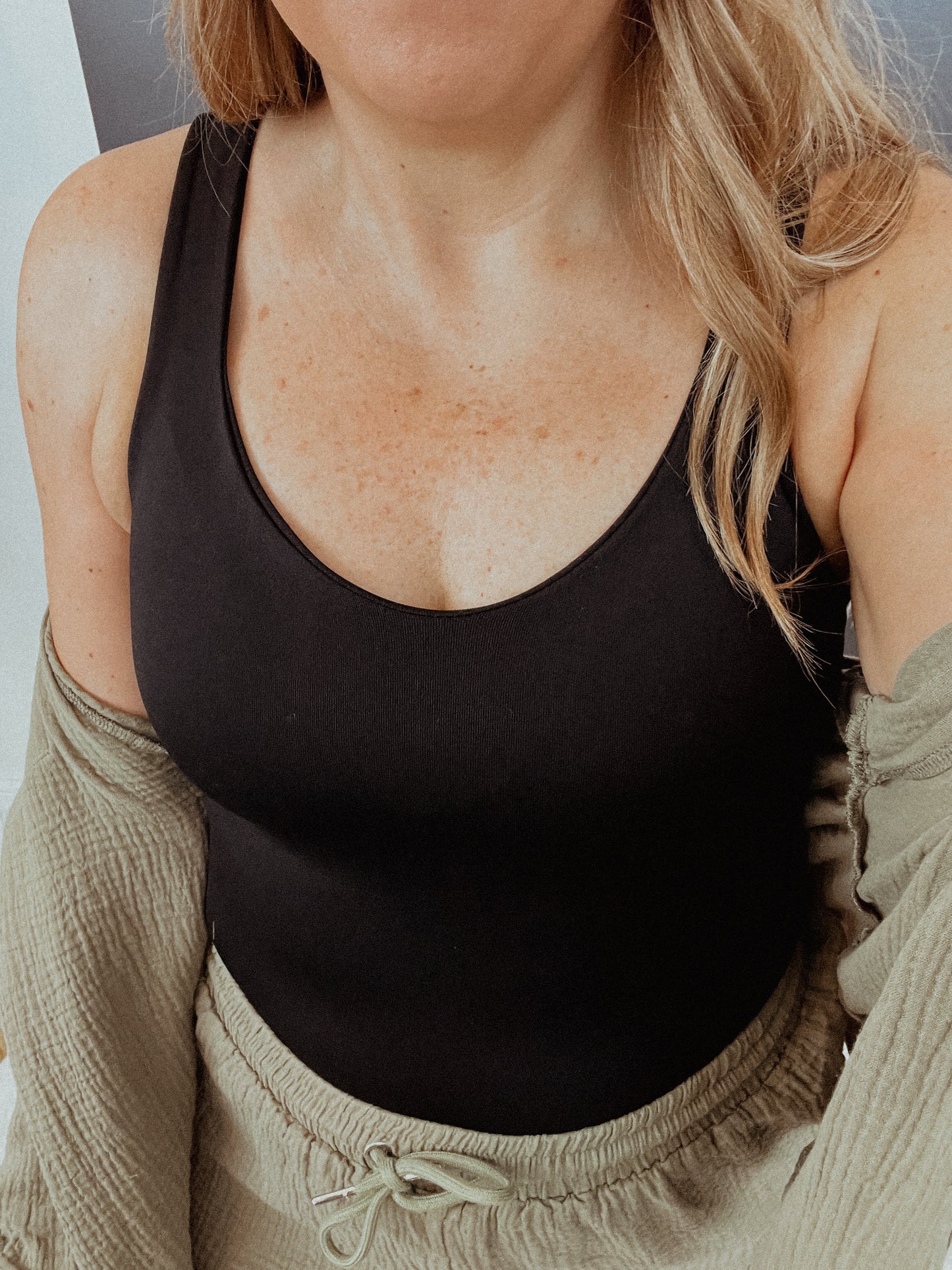 Everyday Basic Tank with Shelf Bra