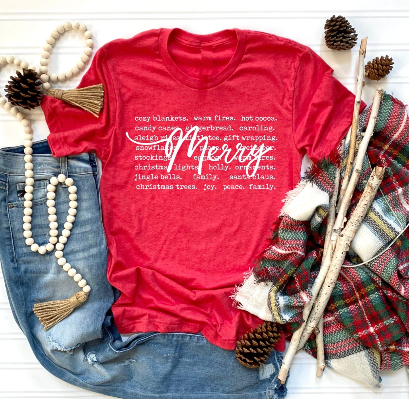 Merry Letters Graphic Tee