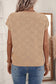 Short Sleeve Lattice Sweater