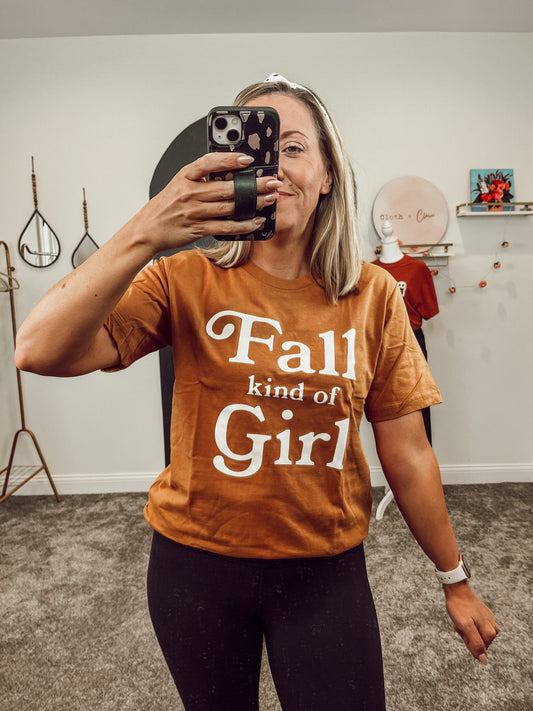 Fall Kind of Girl Graphic Tee