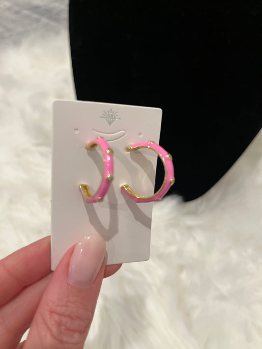 Enamel Hoops