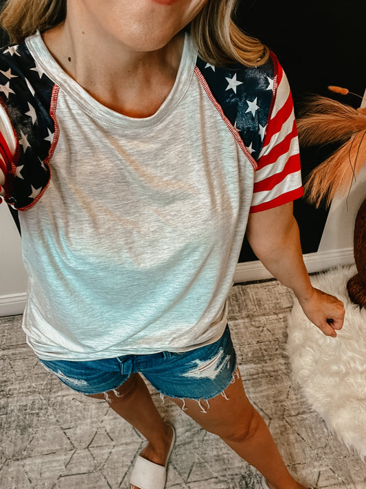 Stars and Stripes Comfort Tee