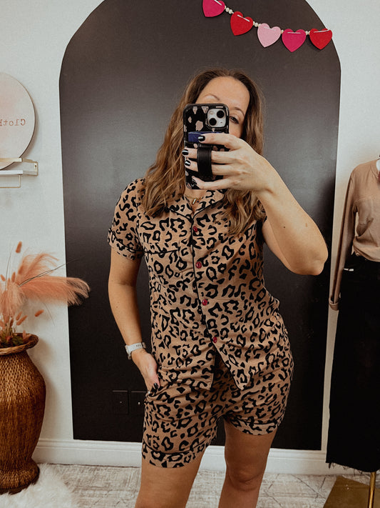 Butter Soft Leopard Pajamas
