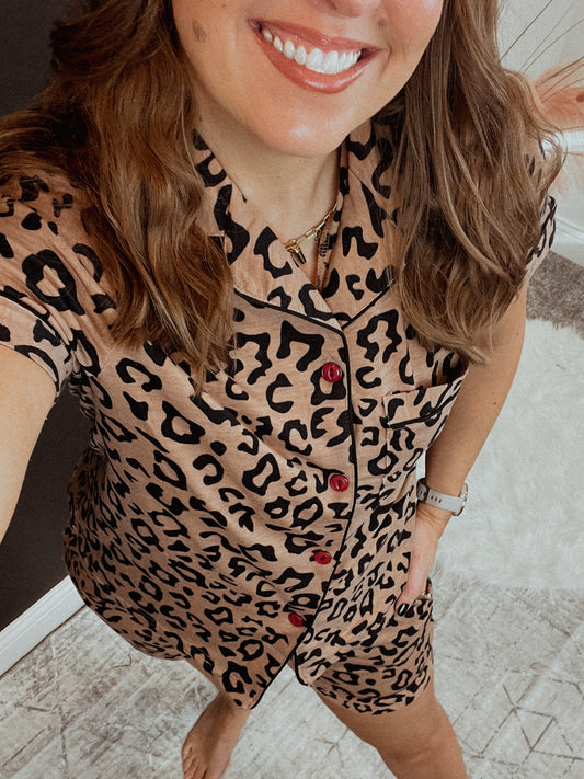Butter Soft Leopard Pajamas