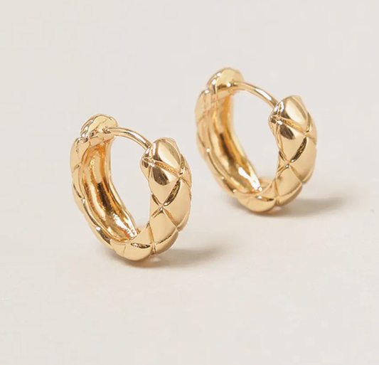 14K Gold Dipped Huggies